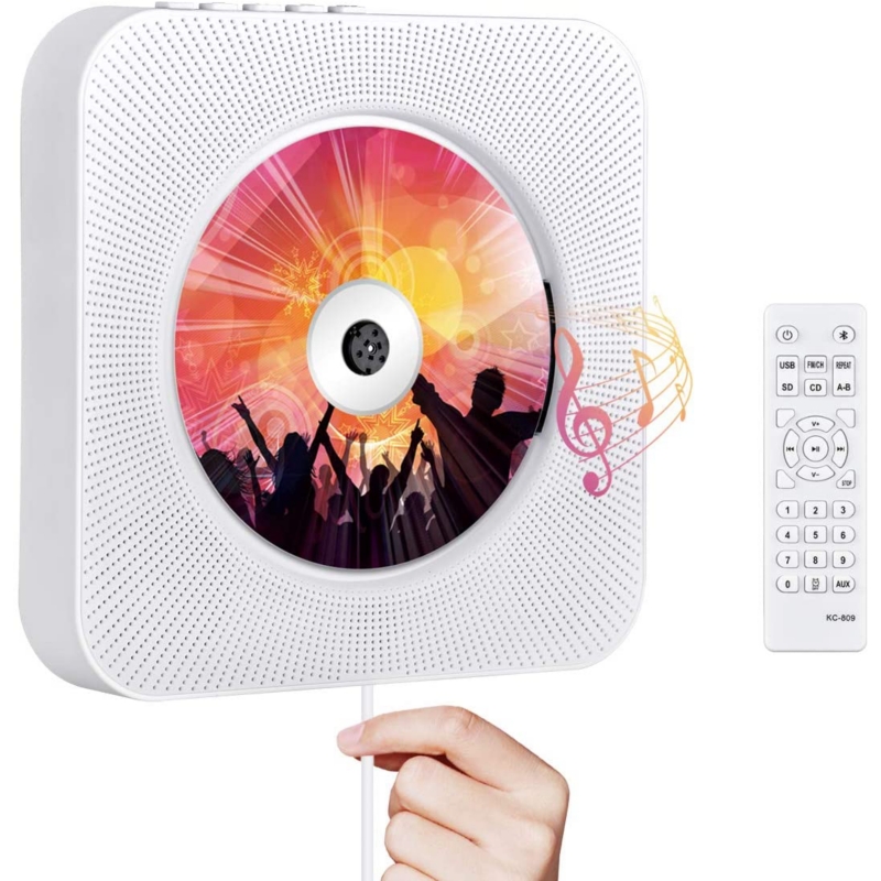 Reproductor De Cd Portátil Bluetooth Noenname_null White - Venta Internacional.