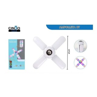 Foto 5 | Altavoz Bluetooth Ampollet Color E27 White Light Control - Venta Internacional.