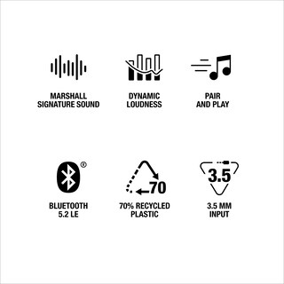 Foto 7 | Altavoz Bluetooth Home Marshall Acton III Crema - Venta Internacional