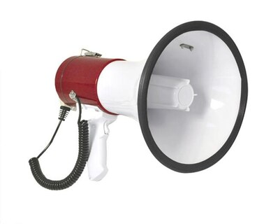 Foto 2 | Altavoz Portátil con Megáfono de 50 w Recargable con Batería - Venta Internacional
