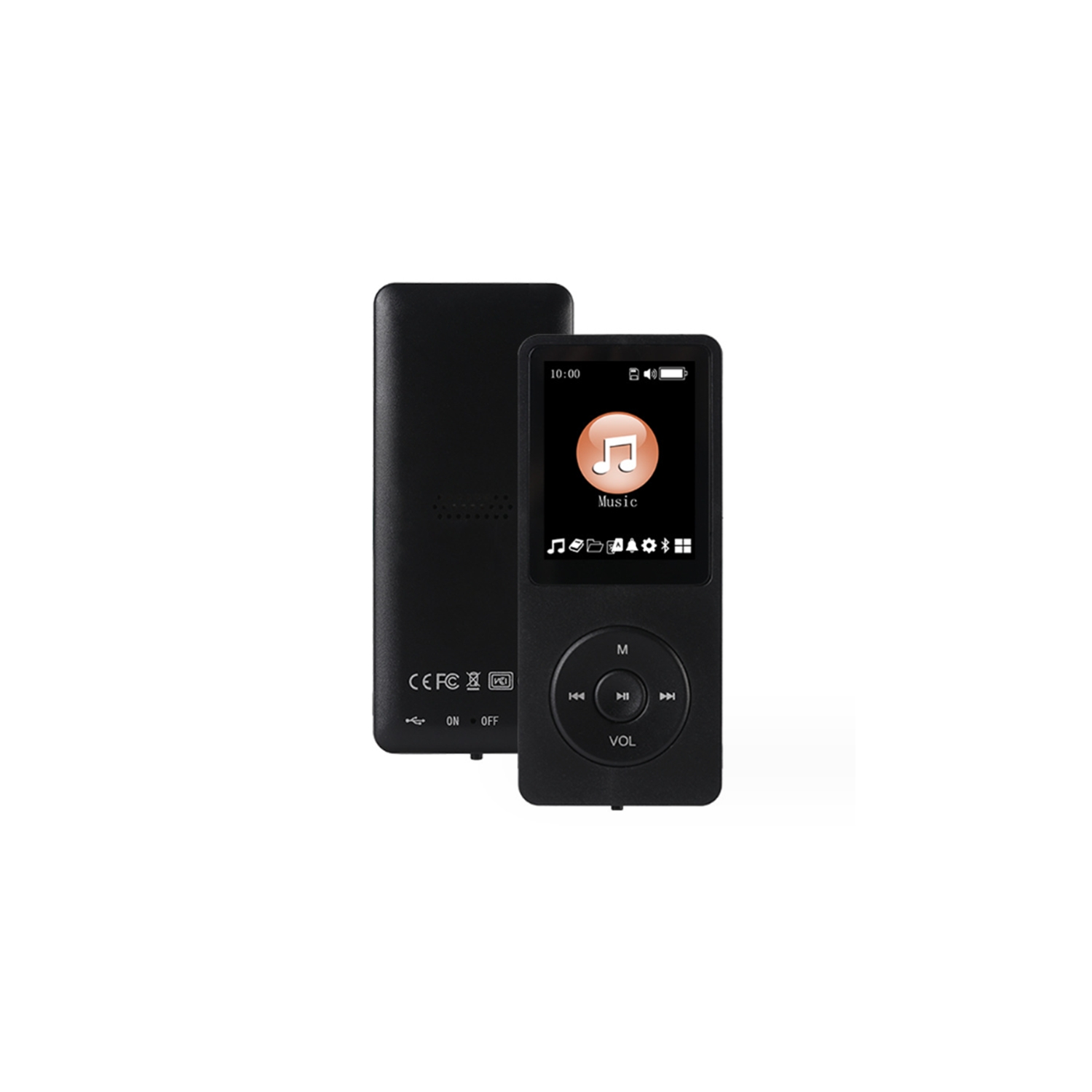 Foto 2 pulgar | Reproductor de Música Mp3 Bluetooth 128 gb Negro - Venta Internacional