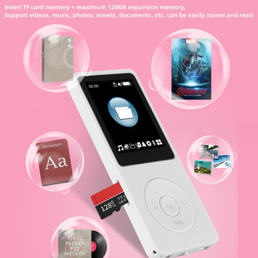 Foto 5 pulgar | Reproductor de Música Mp3 Bluetooth 128 gb Negro - Venta Internacional