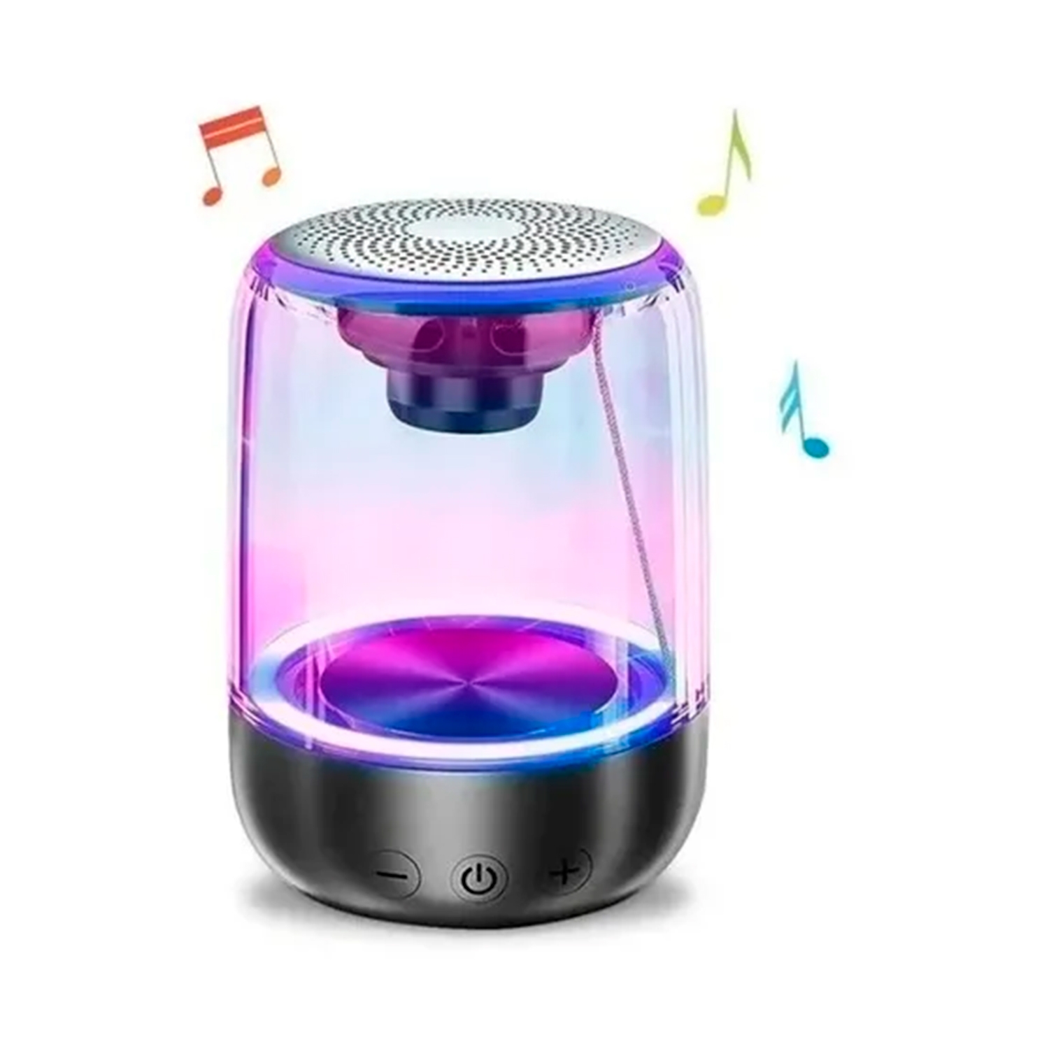 Foto 1 | Altavoz Bluetooth Portátil Ws Tws 5.0 3w Negro con Led - Venta Internacional