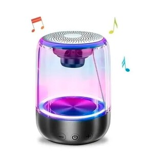 Foto 1 | Altavoz Bluetooth Portátil Ws Tws 5.0 3w Negro con Led - Venta Internacional