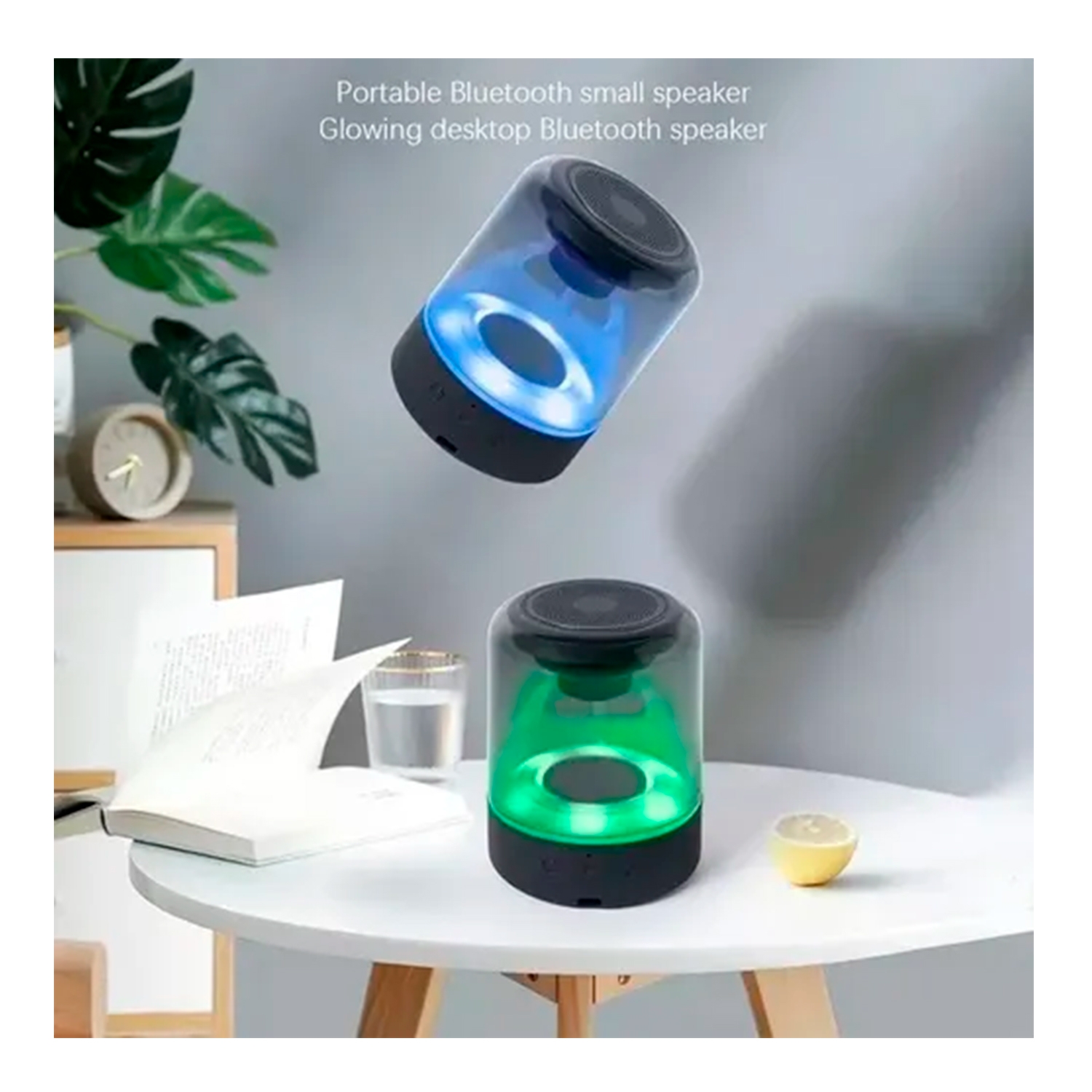 Foto 6 | Altavoz Bluetooth Portátil Ws Tws 5.0 3w Negro con Led - Venta Internacional