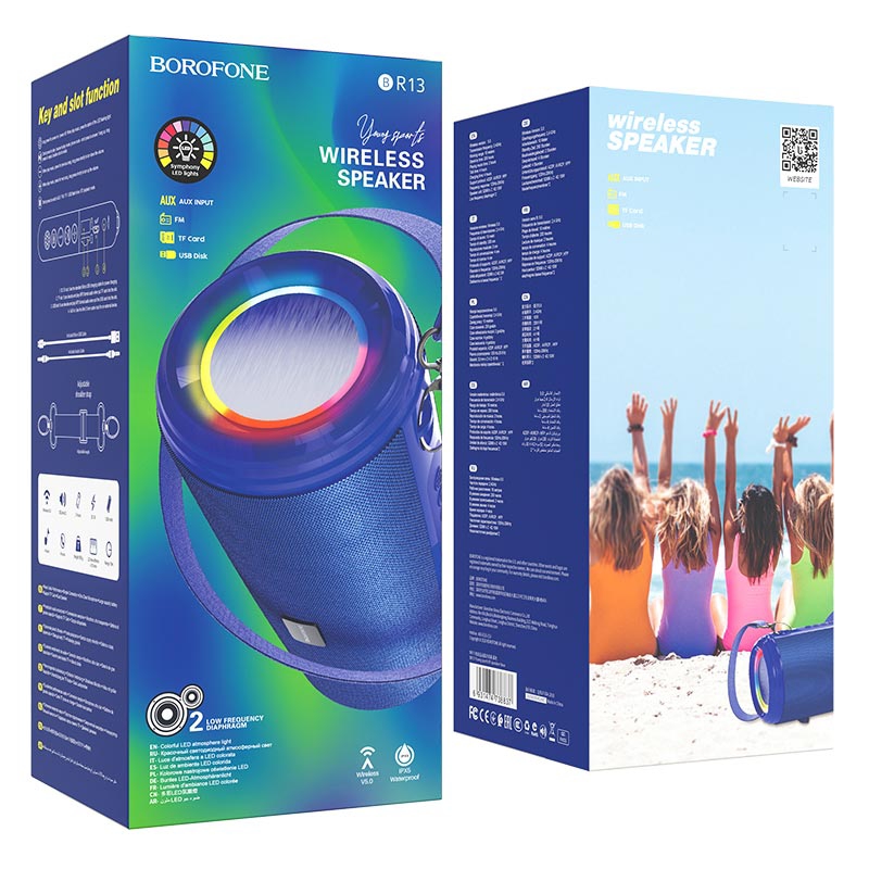 Foto 4 pulgar | Altavoz Bluetooth Inalámbrico Deportivo Borofone Br13 con 1200 Mah - Venta Internacional