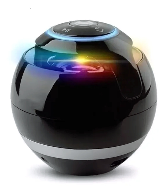 Bocina Altavoz Negra con Bluetooth-Venta Internacional