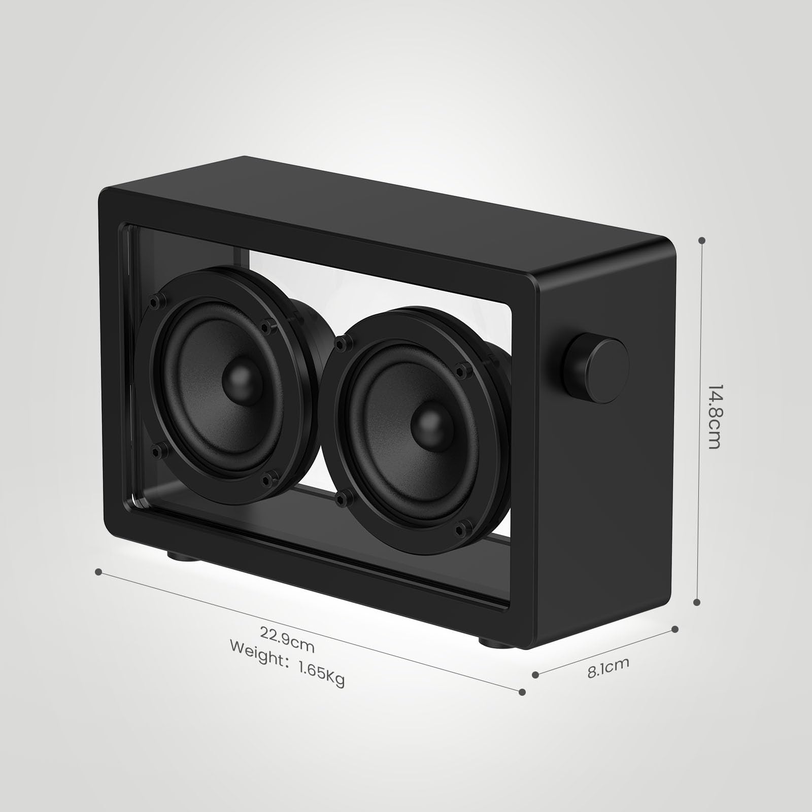 Foto 7 pulgar | Altavoz Bluetooth Jayine Cassette Portátil 16w Negro - Venta Internacional