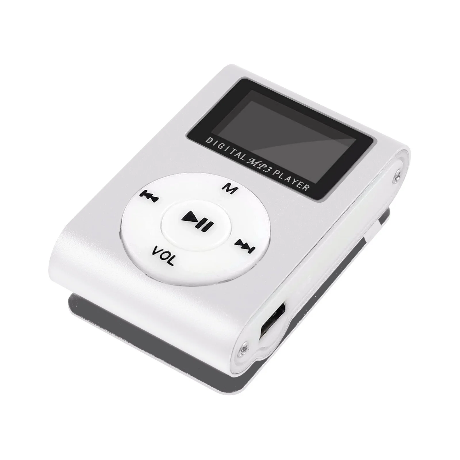 Reproductor Mp3 Genérico con Radio Fm y Puerto Usb Plateado - Venta Internacional