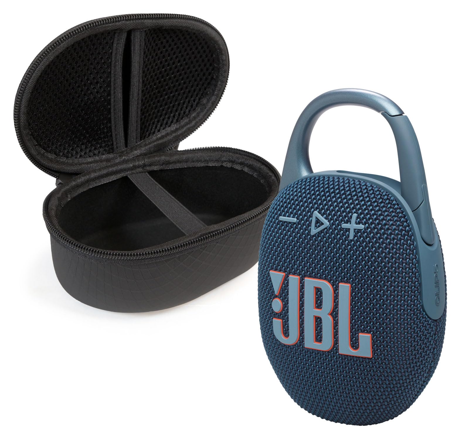 Altavoz con Bluetooth Jbl Clip 5 Azul con Funda Protectora - Venta Internacional