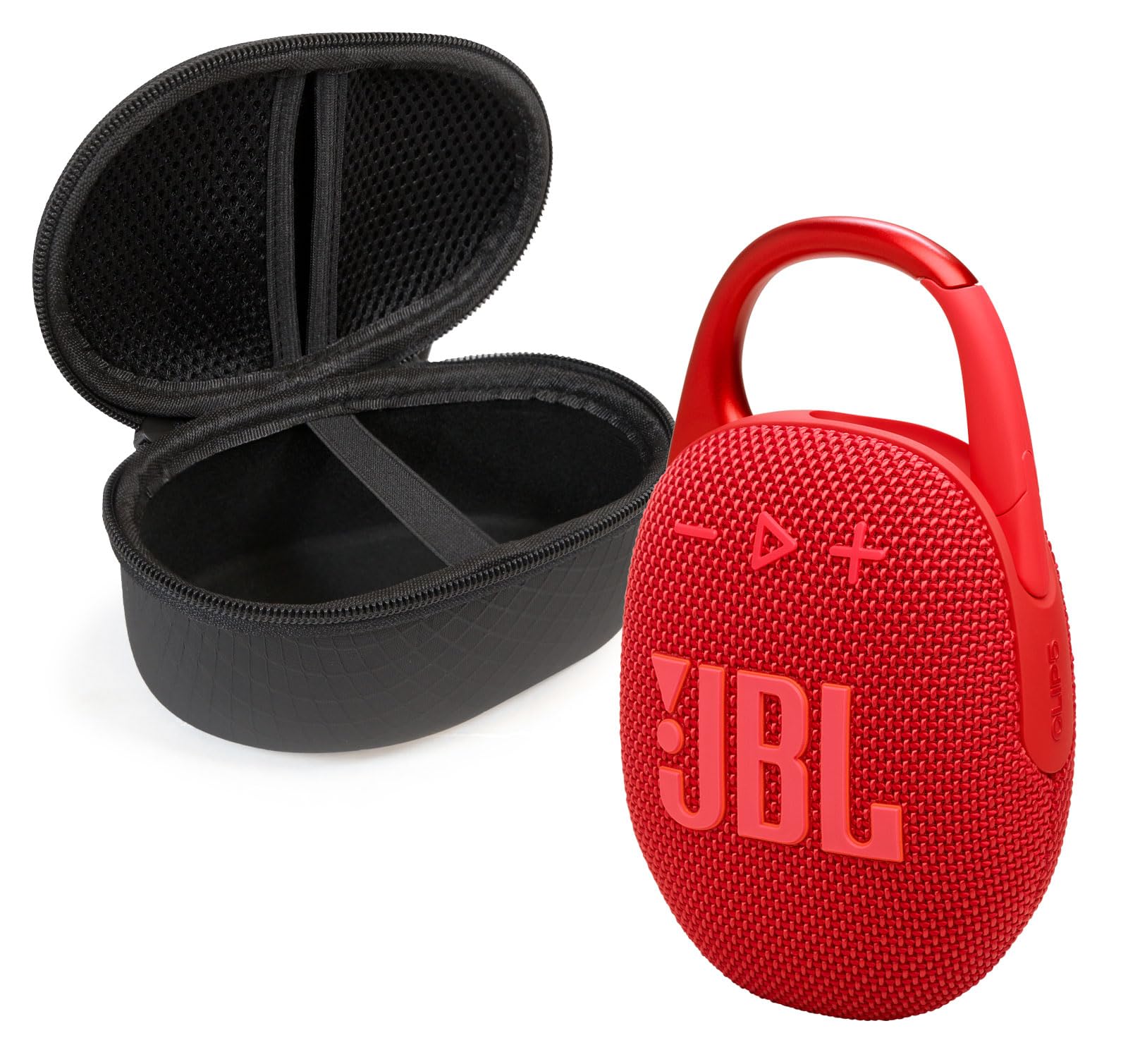 Foto 2 pulgar | Altavoz con Bluetooth Jbl Clip 5 Con Funda Protectora Roja - Venta Internacional