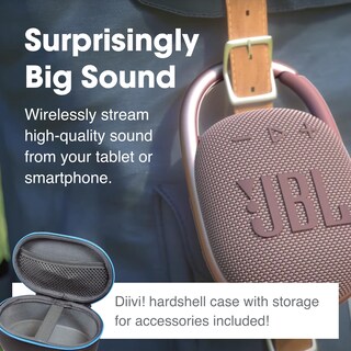 Foto 2 | Altavoz Bluetooth JBL Clip 4 Eco con Funda Divvi!- Venta Internacional