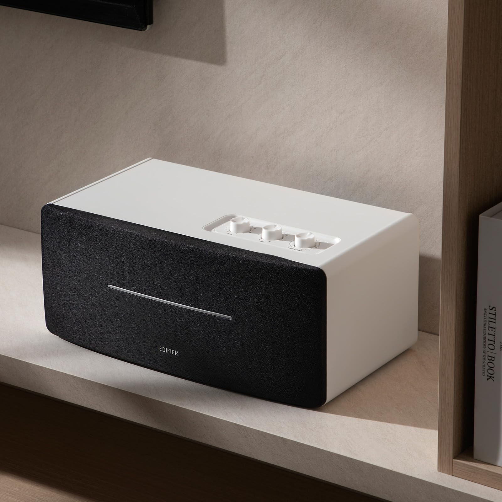 Foto 3 pulgar | Altavoz Estéreo Bluetooth Edifier D12 70w Rms Blanco - Venta Internacional