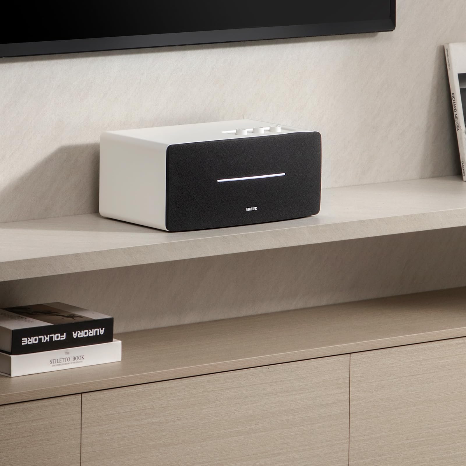 Foto 7 pulgar | Altavoz Estéreo Bluetooth Edifier D12 70w Rms Blanco - Venta Internacional