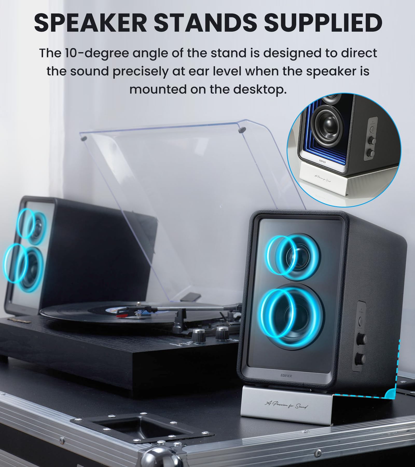 Foto 7 pulgar | Altavoces Bluetooth Edifier Qr65 Monitor Activo de Escritorio - Venta Internacional