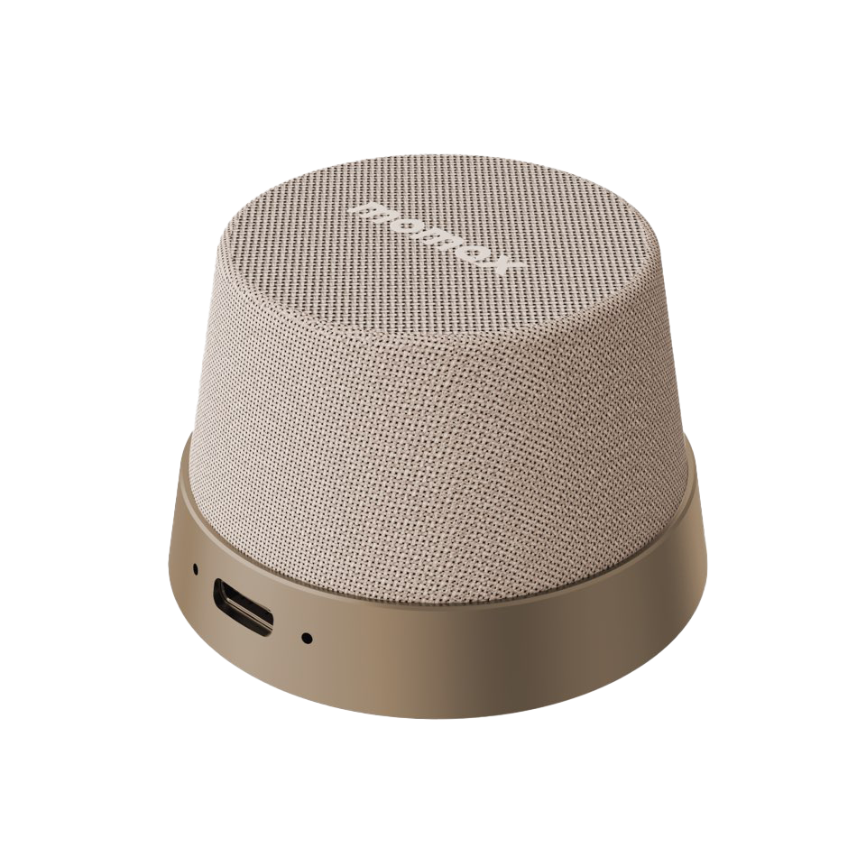 Foto 2 pulgar | Altavoz Inalámbrico True Portátil Momax 1-vibe Go Sandstone - Venta Internacional