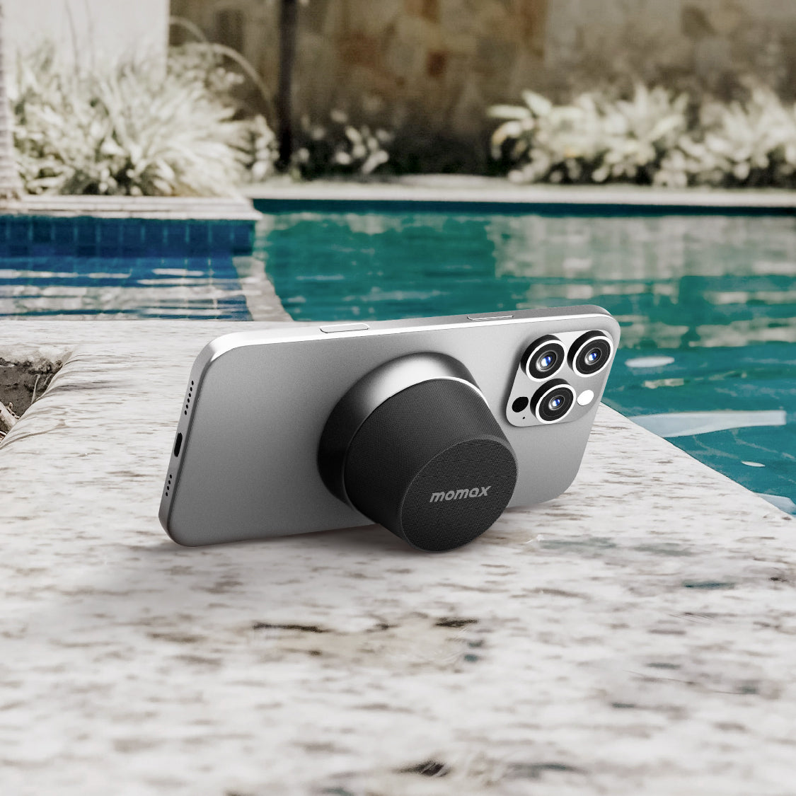 Foto 6 | Altavoz Inalámbrico True Portátil Momax 1-vibe Go Sandstone - Venta Internacional