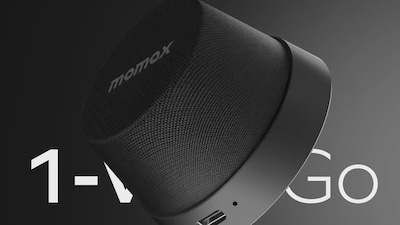 Foto 7 | Altavoz Inalámbrico True Portátil Momax 1-vibe Go Sandstone - Venta Internacional