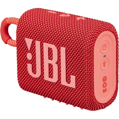 Foto 3 pulgar | Altavoz Bluetooth JBL Go 3 Portátil Impermeable Rojo con Accesorios - Venta Internacional