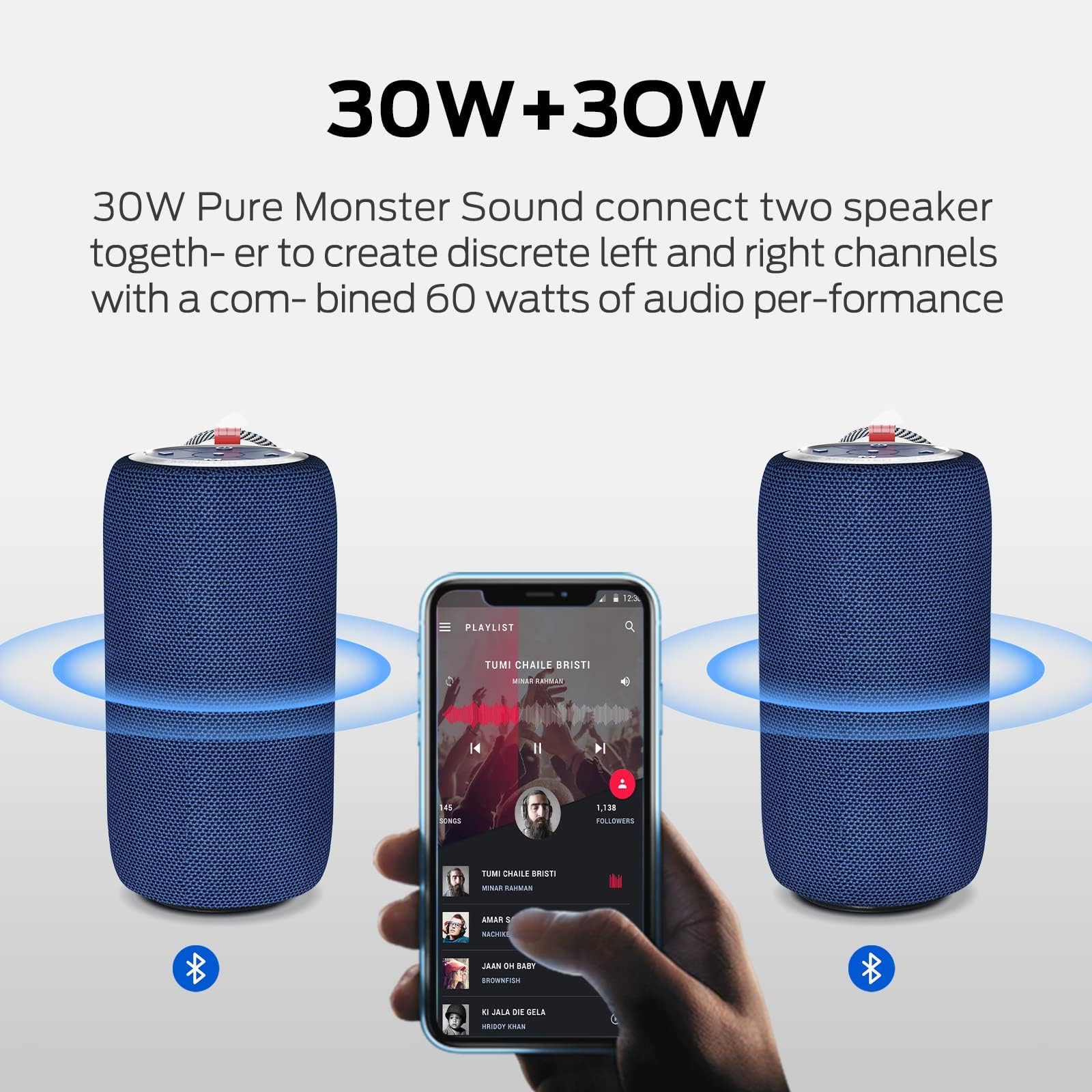 Foto 3 pulgar | Bocina Portátil Monster S310 con Bluetooth-Venta Internacional
