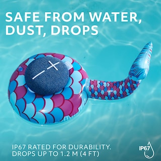 Foto 4 | Bocina Bluetooth Ultimate Ears Miniroll Resistente al Agua Azul - Venta Internacional