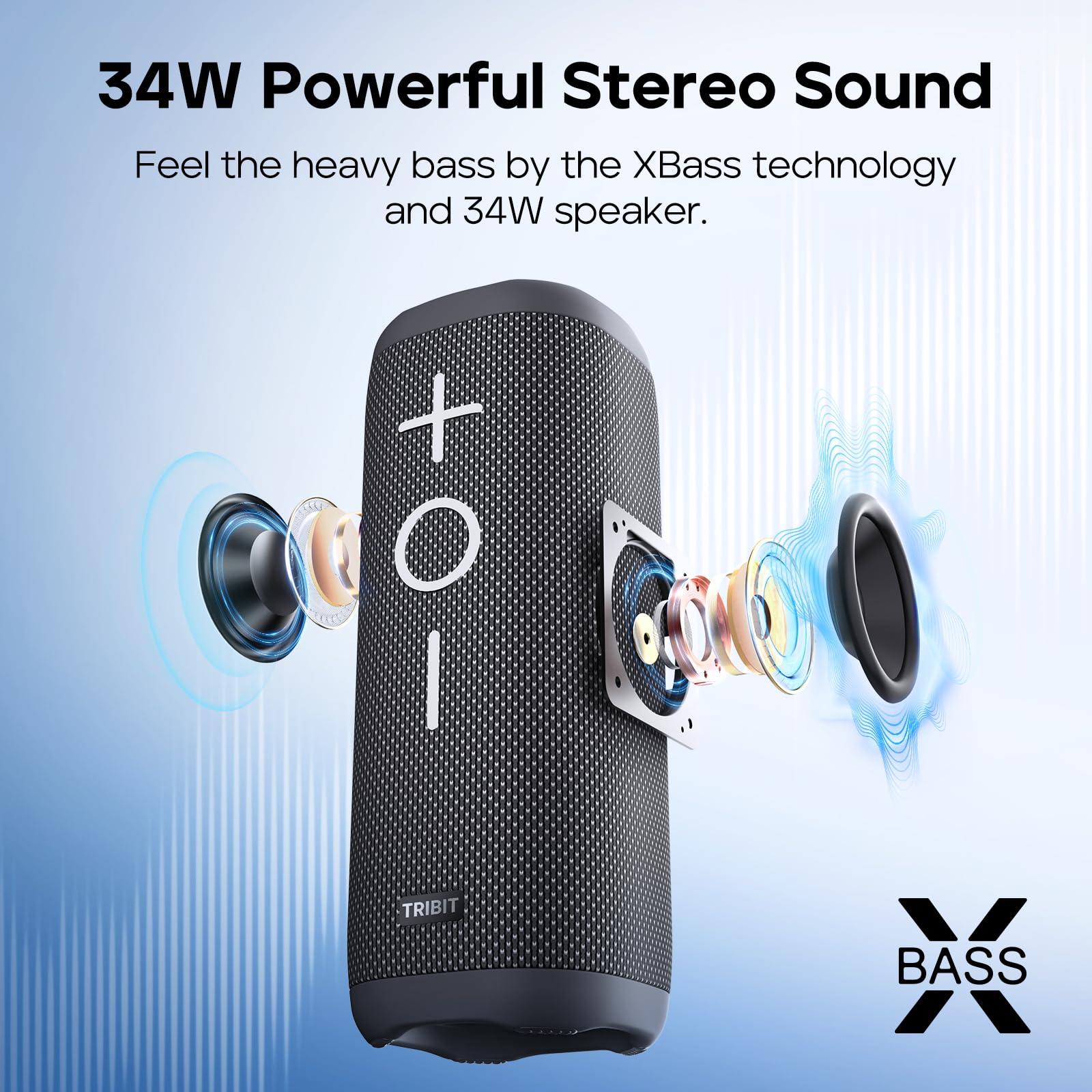 Foto 5 pulgar | Altavoz Bluetooth Tribit Stormbox 2 34w 360° Con Sonido Envolvente - Venta Internacional.