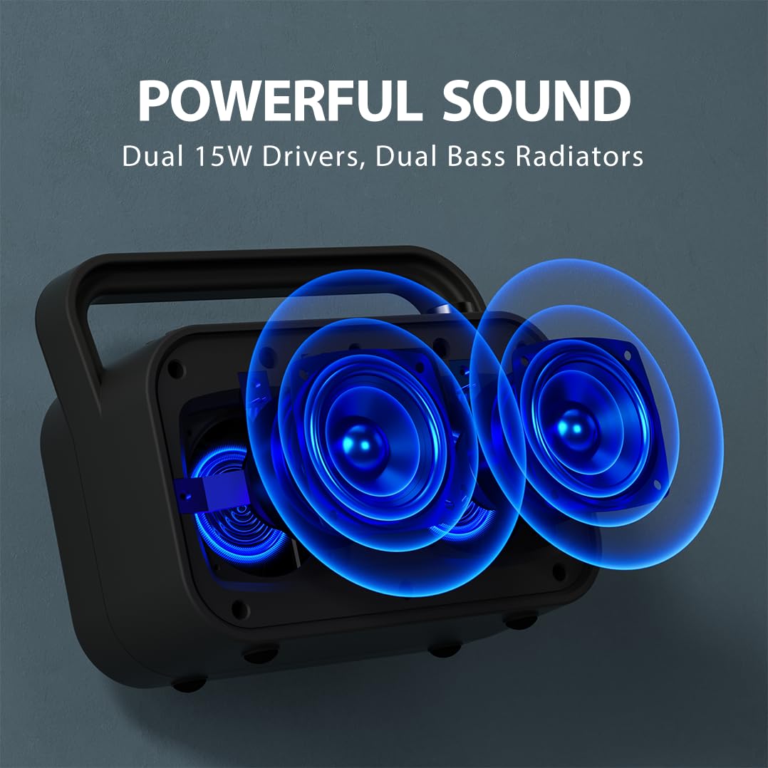 Foto 2 | Altavoz Bluetooth Digital Portátil De Radio Fm 30w Avantree - Venta Internacional.