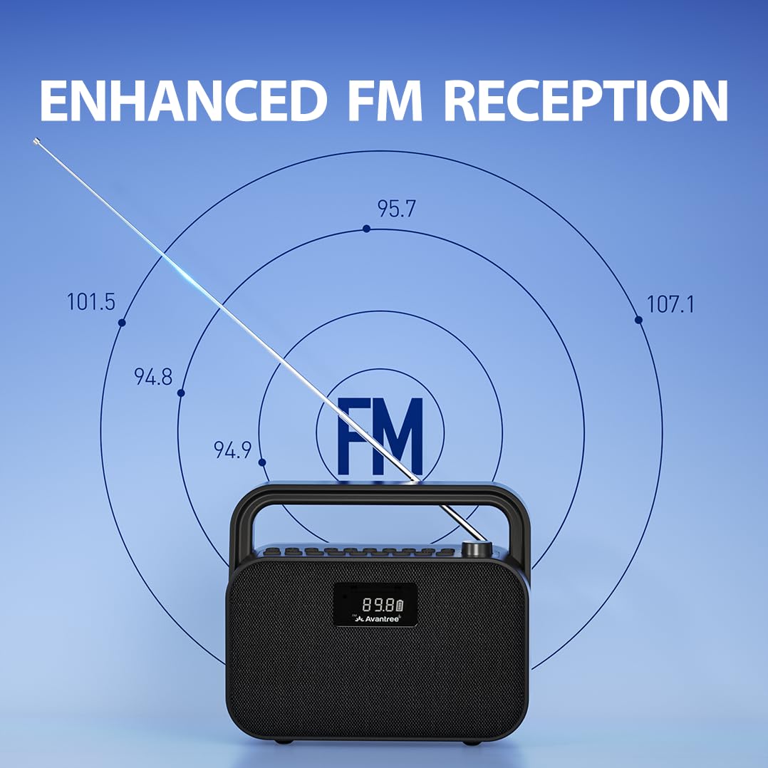Foto 5 | Altavoz Bluetooth Digital Portátil De Radio Fm 30w Avantree - Venta Internacional.