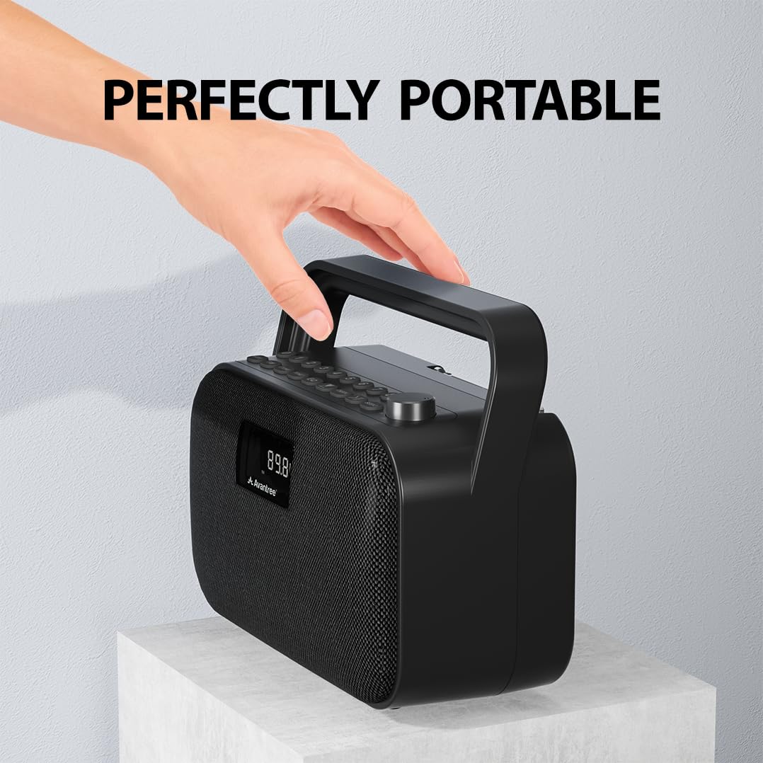Foto 7 | Altavoz Bluetooth Digital Portátil De Radio Fm 30w Avantree - Venta Internacional.