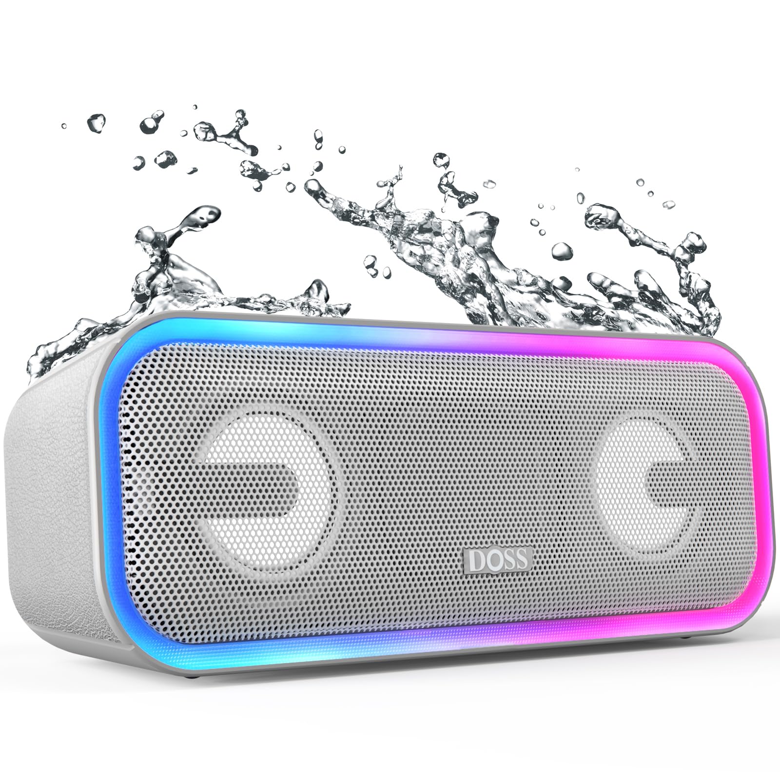 Foto 2 pulgar | Altavoz Bluetooth Doss Soundbox Pro+ 24w Ipx6 15hrs Gris - Venta Internacional.