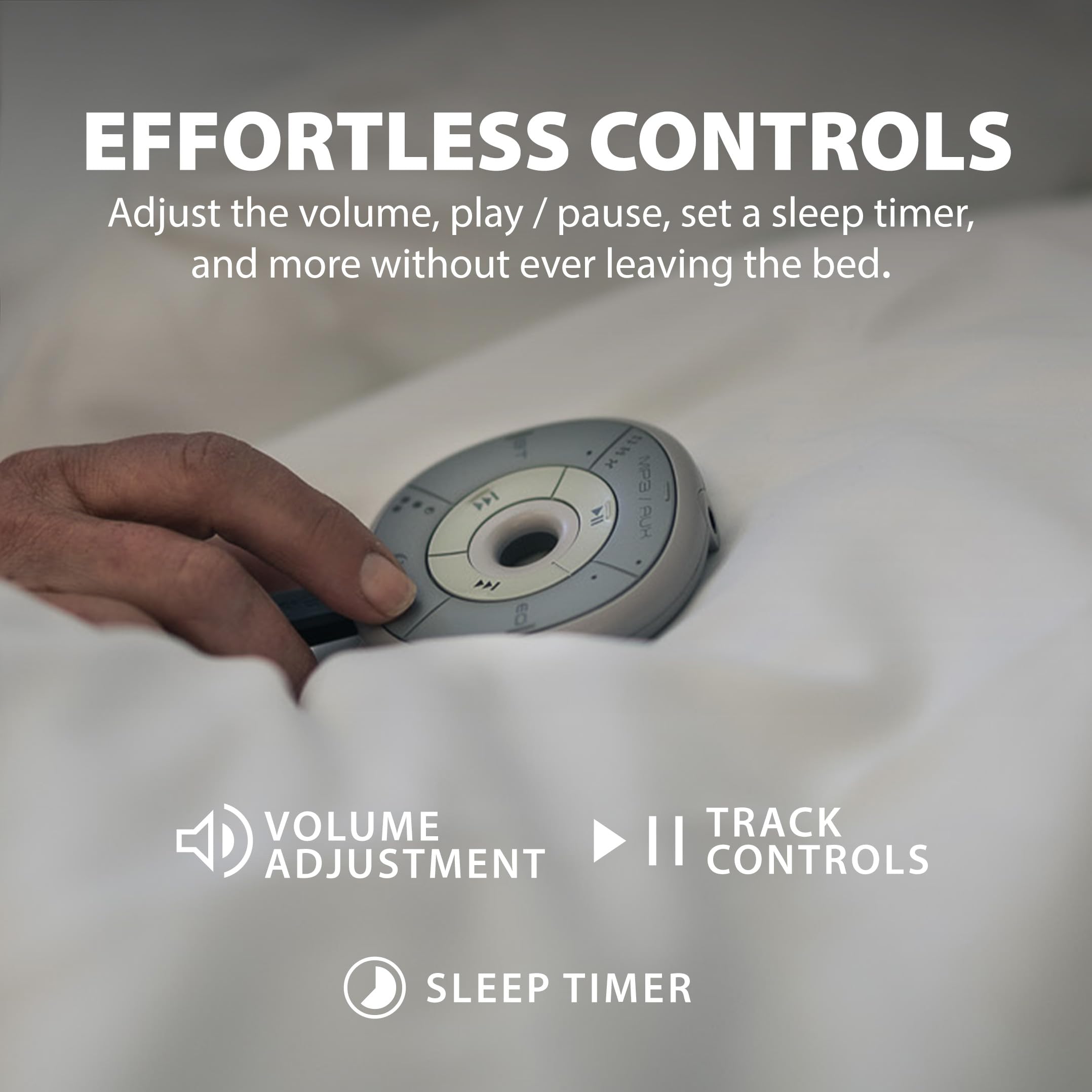 Foto 5 | Altavoz Tipo Almohada Avantree Slumber Bluetooth 5.3 White Noise - Venta Internacional.