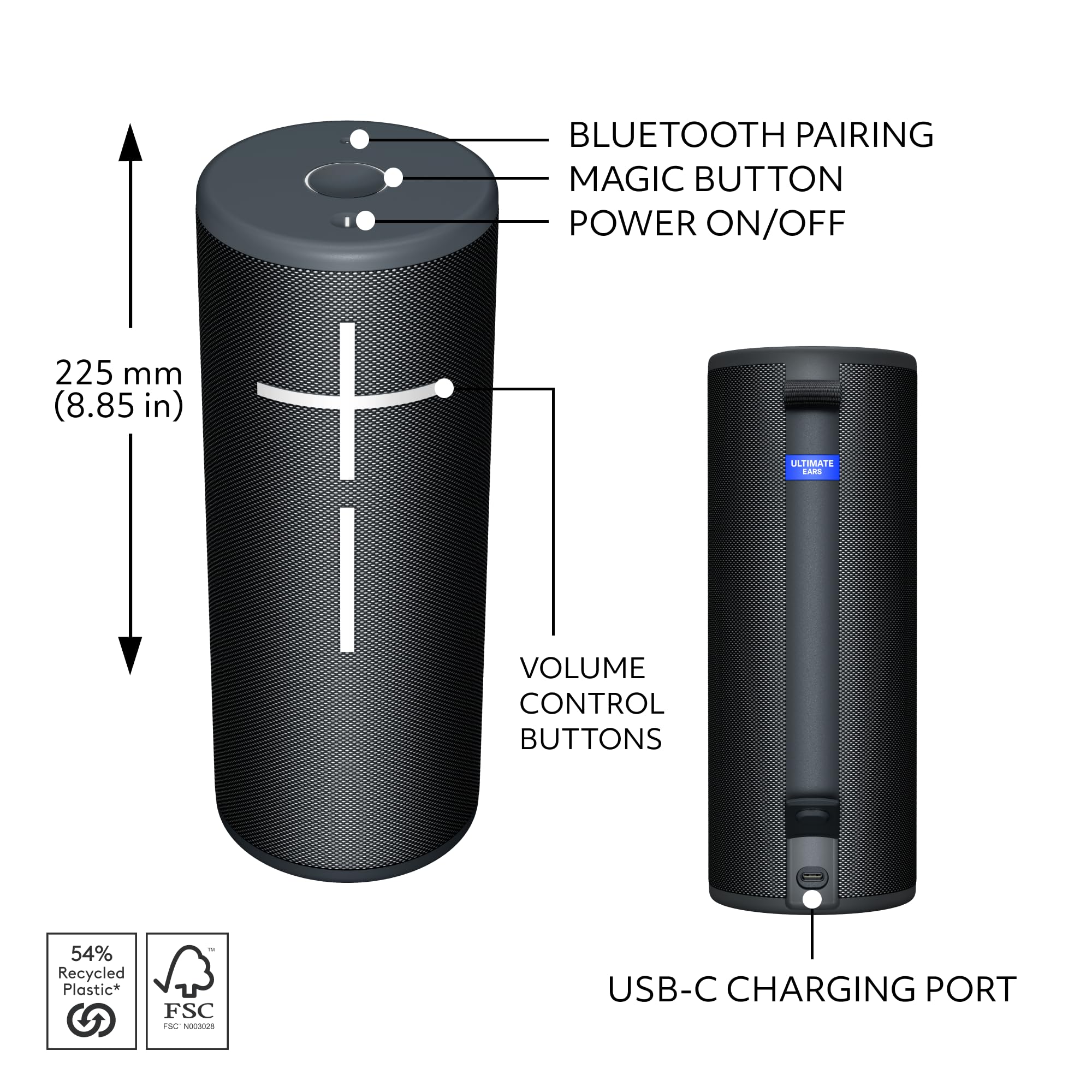 Foto 6 pulgar | Altavoz Bluetooth Ultimate Ears Megaboom 4 Resistente Al Agua Negro - Venta Internacional