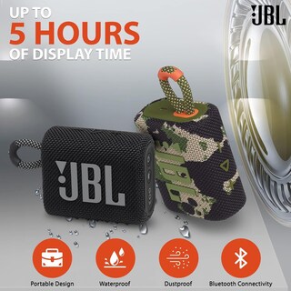 Foto 7 | Bocina Portátil Jbl Go 3 con Bluetooth-Venta Internacional