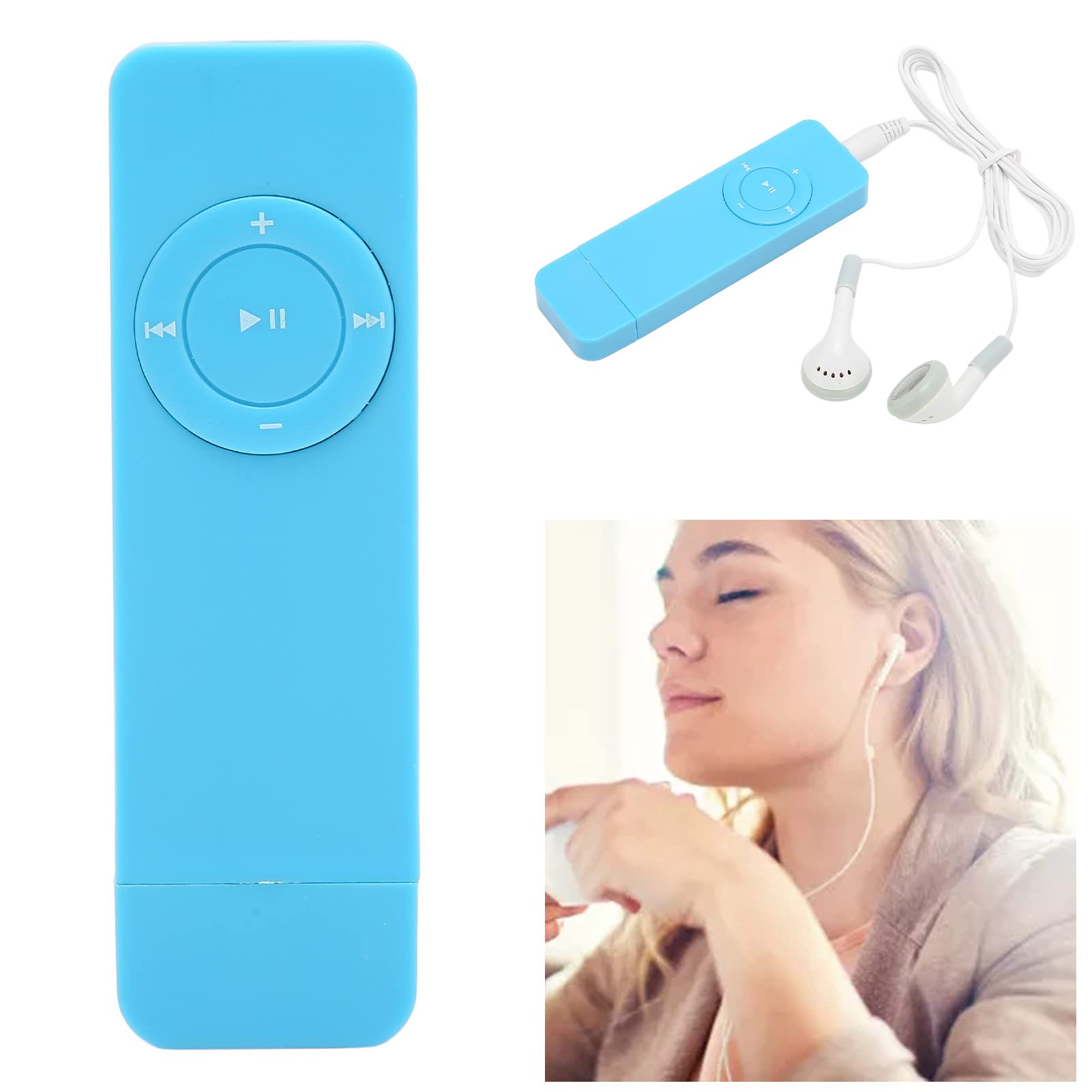 Foto 4 pulgar | Reproductor Mp3 Estink Usb Stick Audio Portable 64gb Azul - Venta Internacional