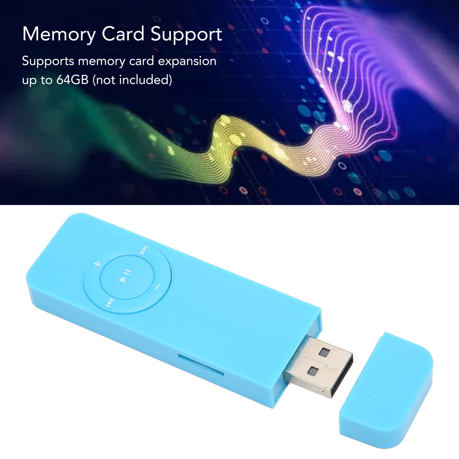 Foto 7 pulgar | Reproductor Mp3 Estink Usb Stick Audio Portable 64gb Azul - Venta Internacional