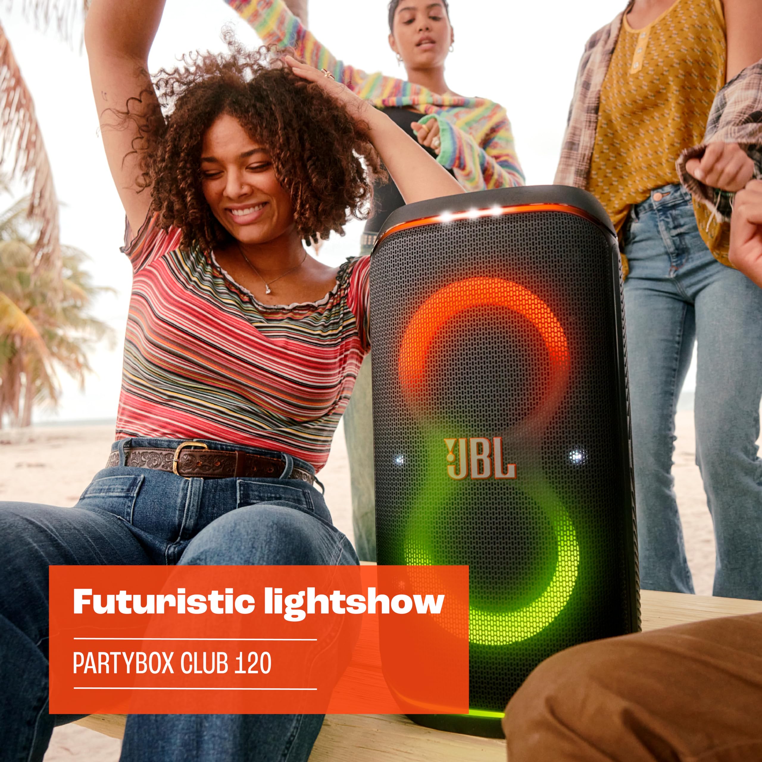 Foto 4 pulgar | Altavoz Portátil Para Fiestas Jbl Partybox Club 120 Blanco - Venta Internacional.