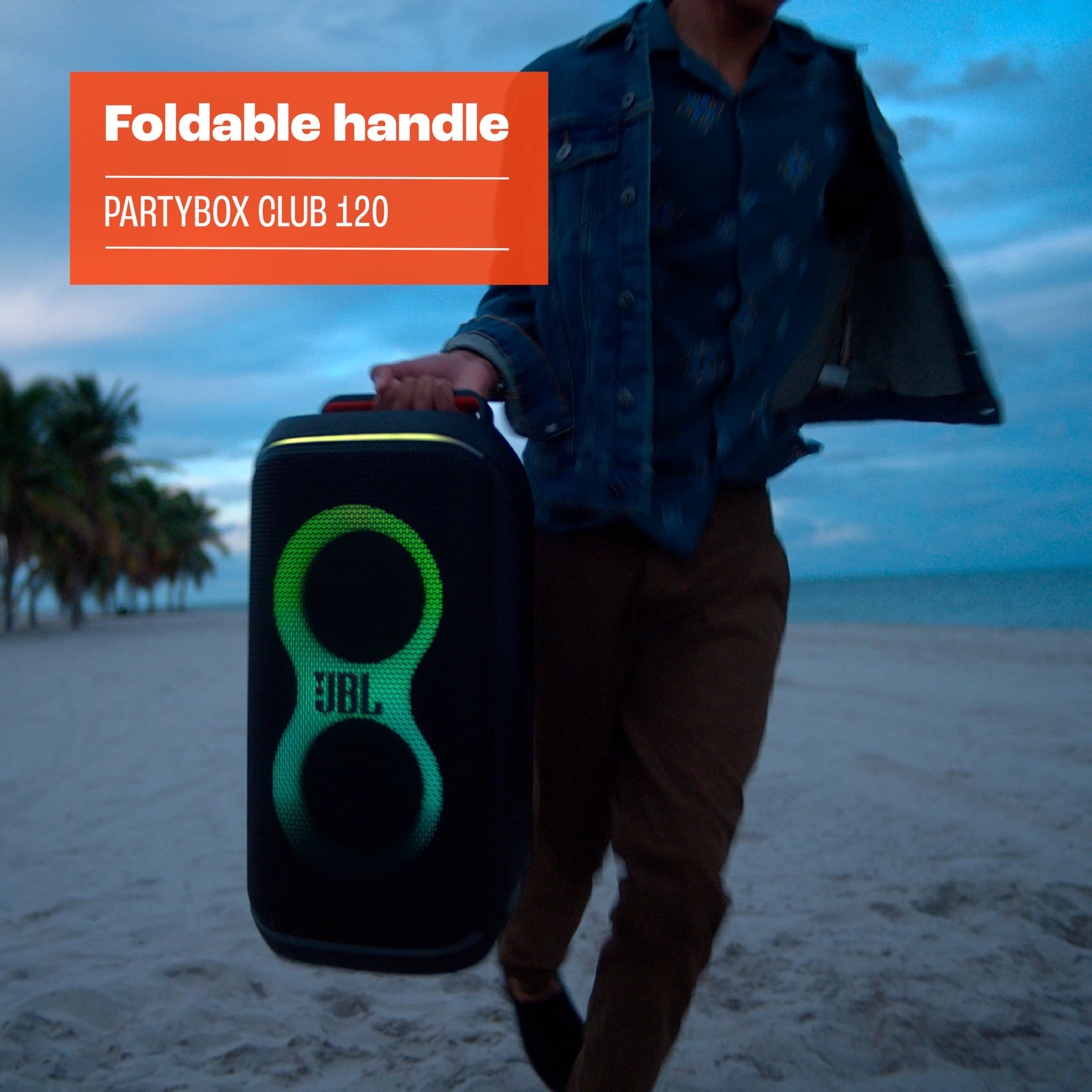 Foto 4 | Altavoz Portátil Para Fiestas Jbl Partybox Club 120 Blanco - Venta Internacional.