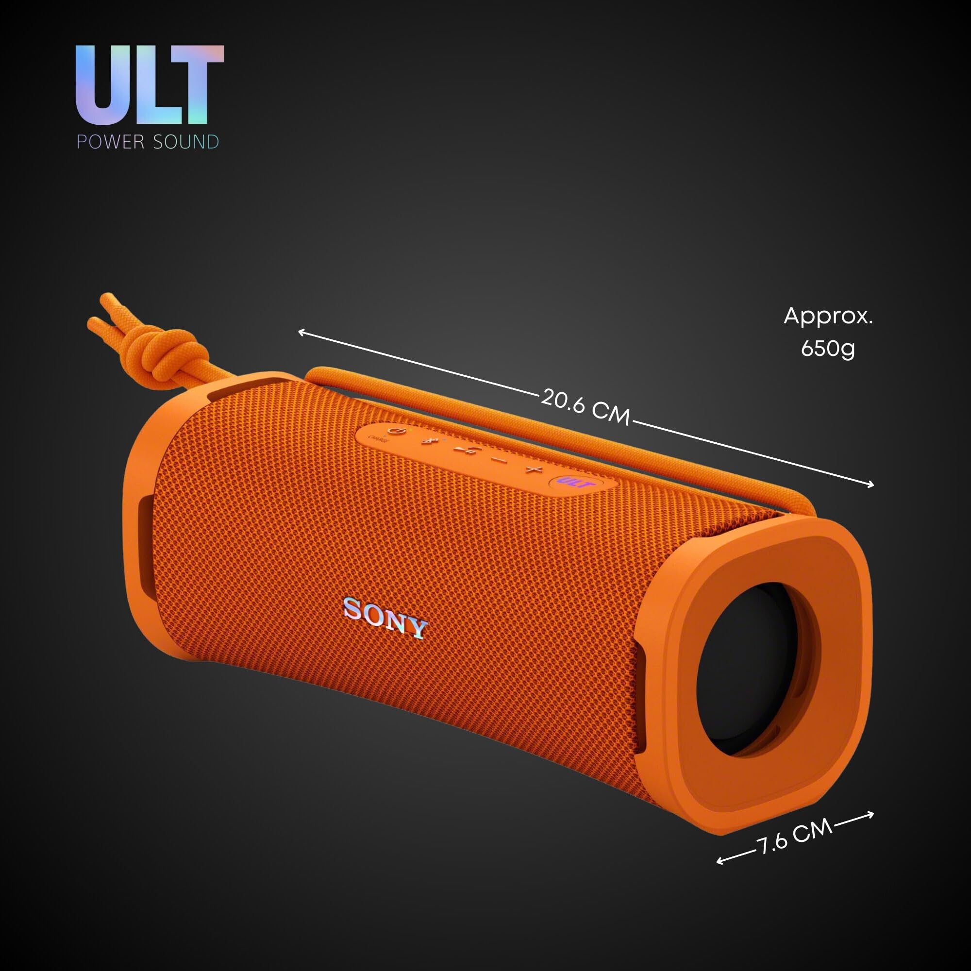 Foto 6 pulgar | Altavoz Bluetooth Sony Srsult10d Ult Field Series Naranja - Venta Internacional.