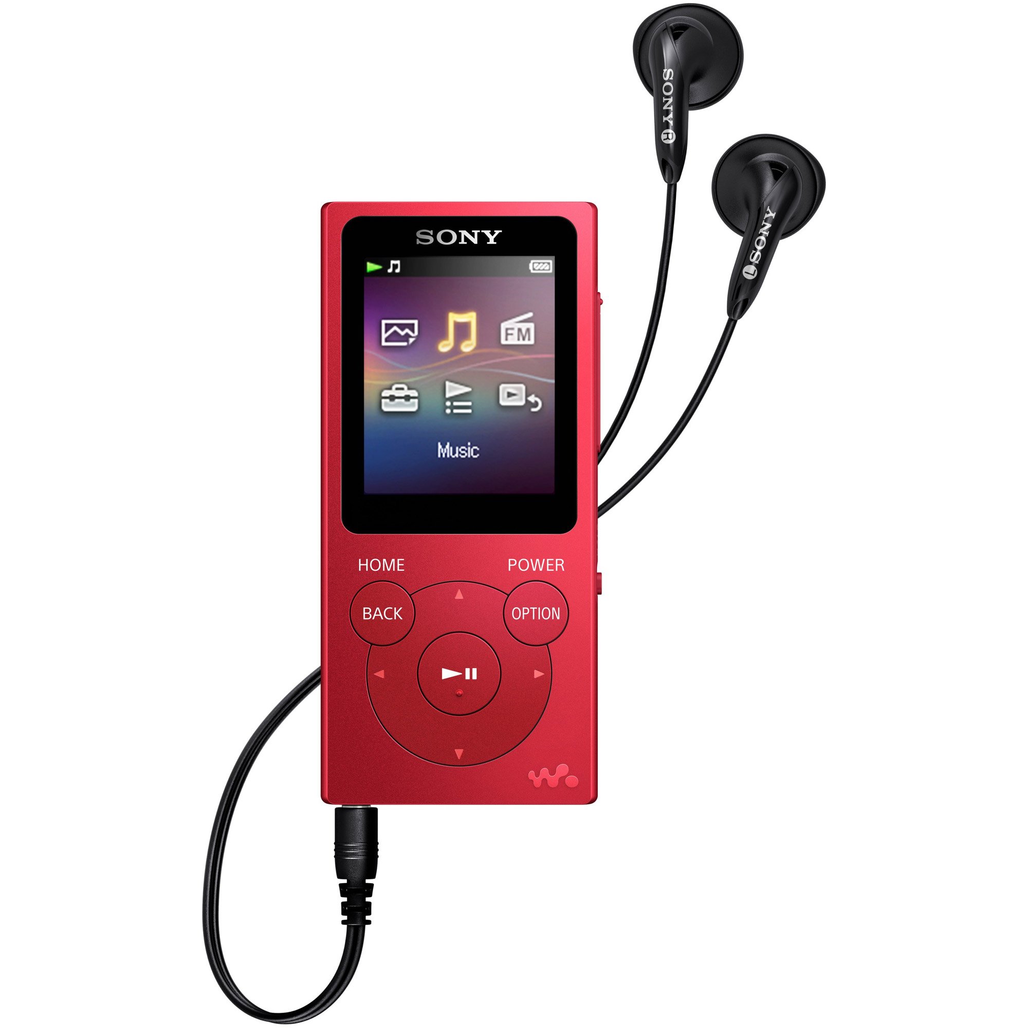 Foto 2 pulgar | Reproductor MP3 Sony NWE394/R Walkman 8 GB Rojo - Venta Internacional