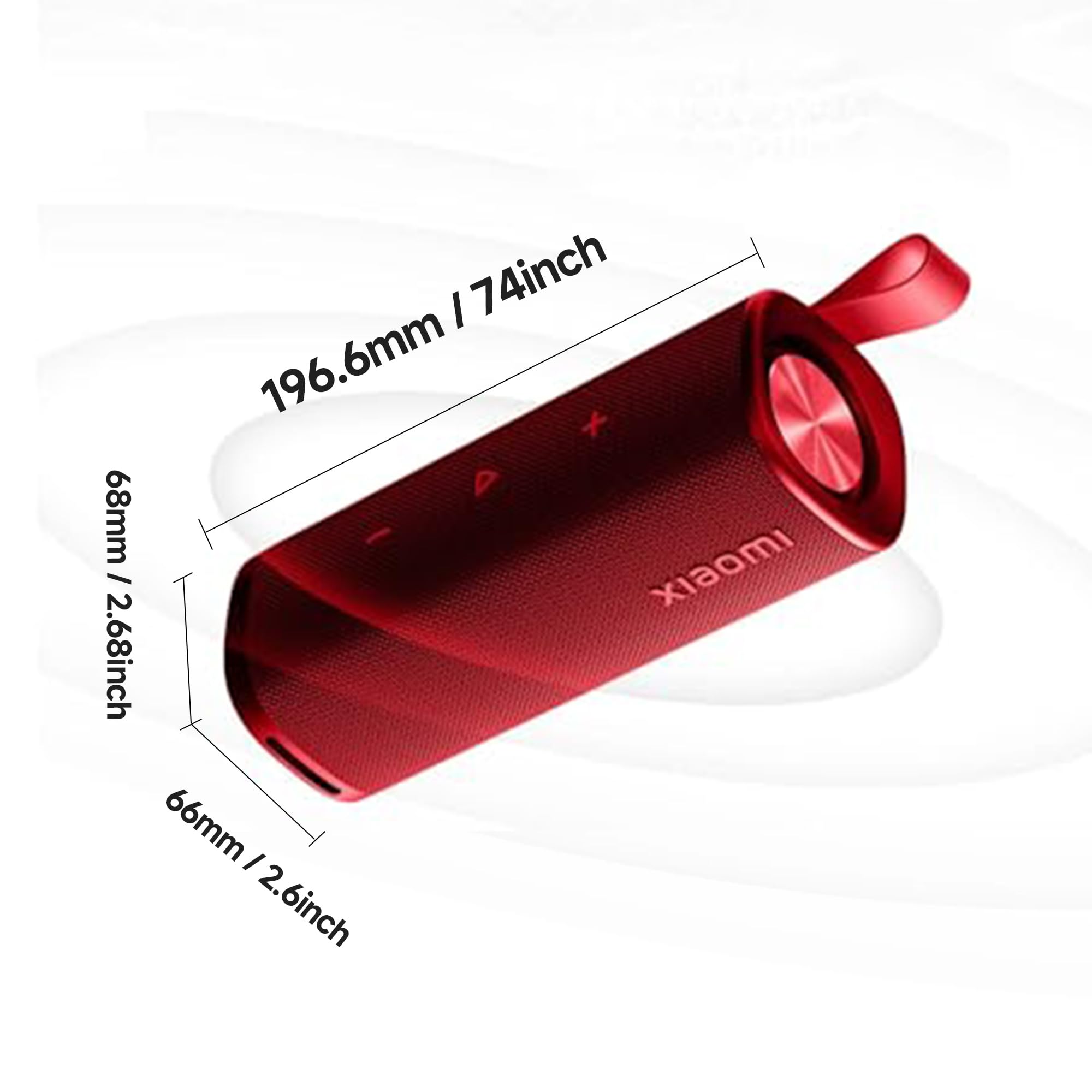 Foto 3 pulgar | Altavoz Bluetooth Xiaomi Sound Outdoor 30w Rojo Ip67 - Venta Internacional.