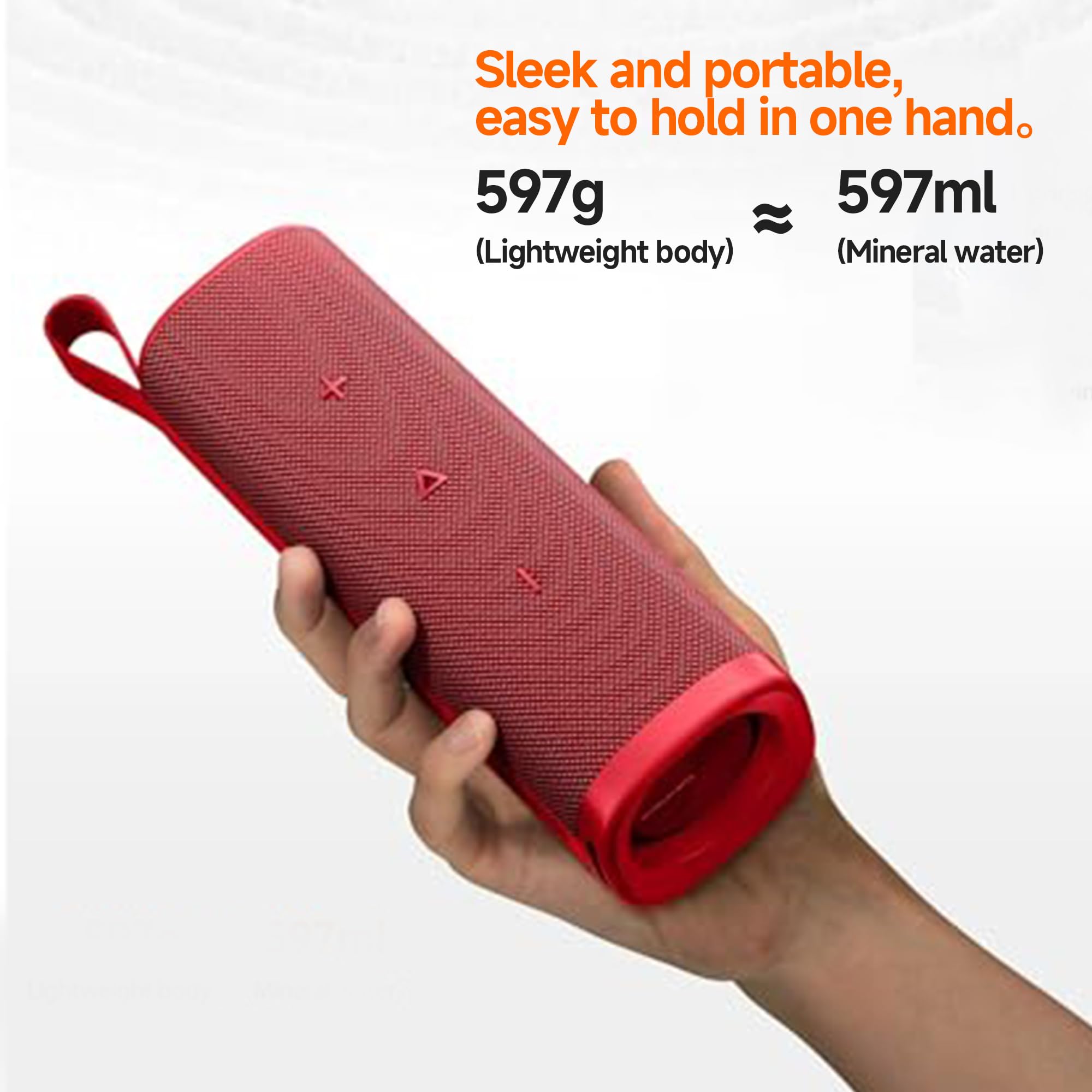 Foto 4 pulgar | Altavoz Bluetooth Xiaomi Sound Outdoor 30w Rojo Ip67 - Venta Internacional.