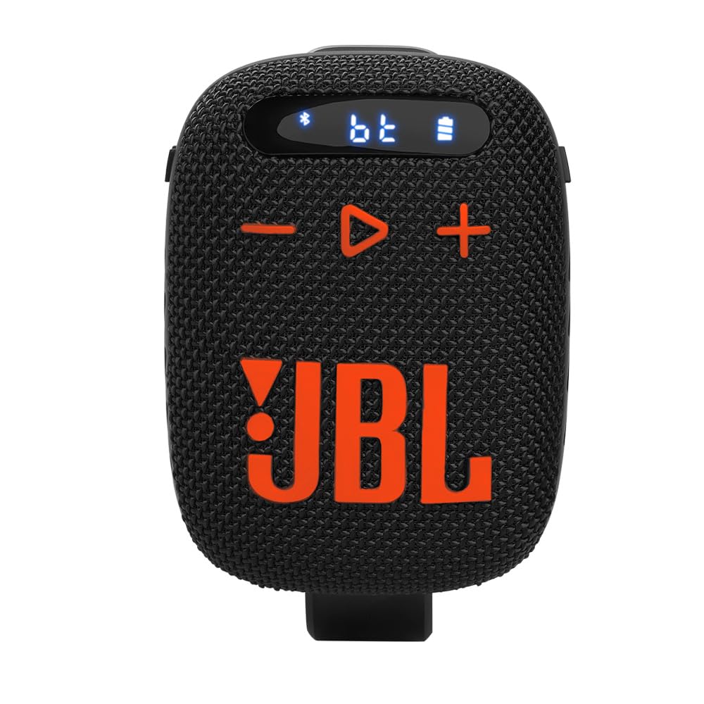 Foto 2 pulgar | Altavoz Bluetooth De Manillar Jbl Wind 3 Fm Negro/Naranja - Venta Internacional