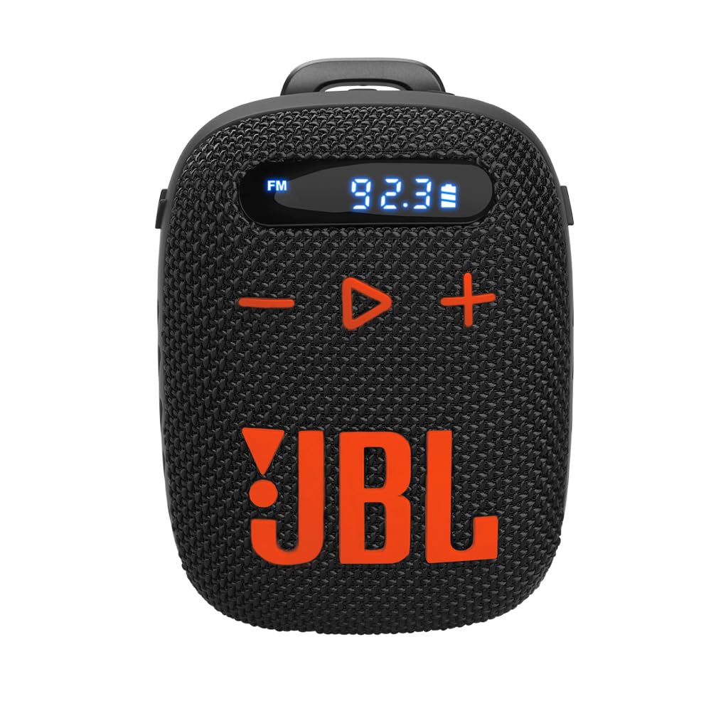 Foto 3 pulgar | Altavoz Bluetooth De Manillar Jbl Wind 3 Fm Negro/Naranja - Venta Internacional