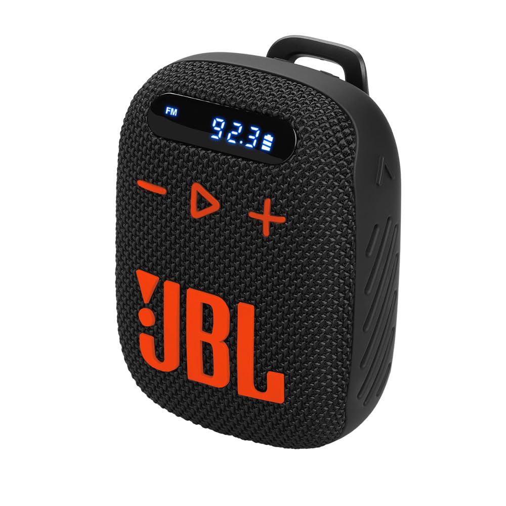 Foto 4 pulgar | Altavoz Bluetooth De Manillar Jbl Wind 3 Fm Negro/Naranja - Venta Internacional