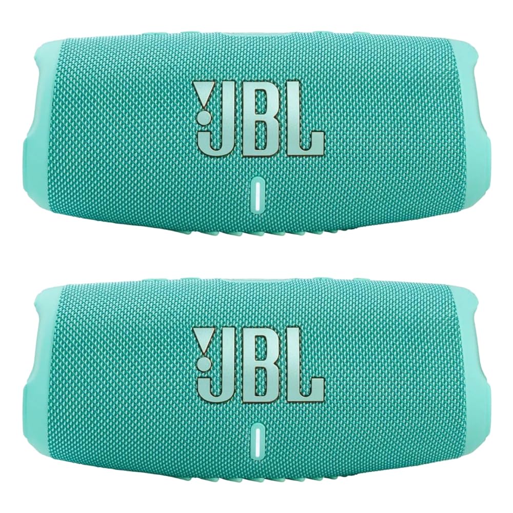 Bocina Bluetooth Jbl Charge 5 Impermeable 2 Piezas- Venta Internacional