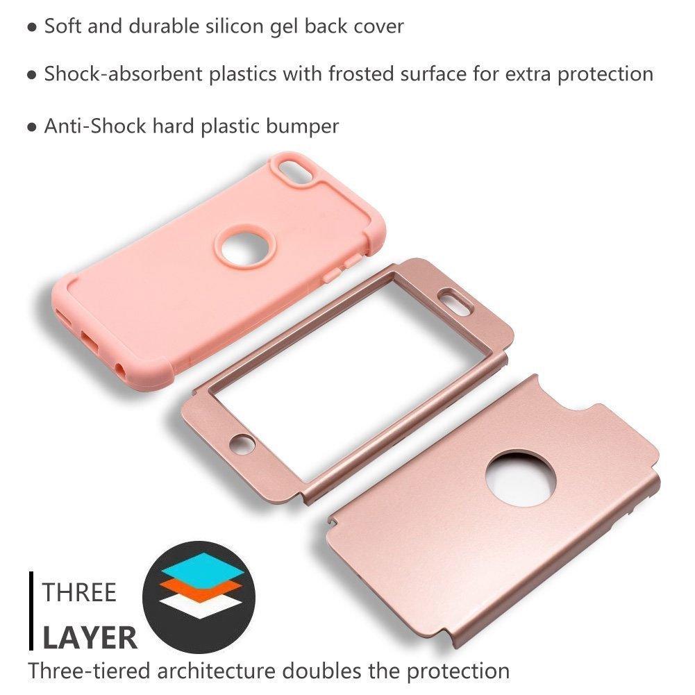Foto 4 | Funda Ulak Para Ipod Touch 7ª, 6ª Y 5ª Generación A Prueba De Golpes - Venta Internacional