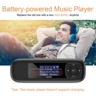 Foto 5 | Reproductor Mp3 Agptek U3 Usb Stick De 40 Gb Con Batería Reemplazable - Venta Internacional.