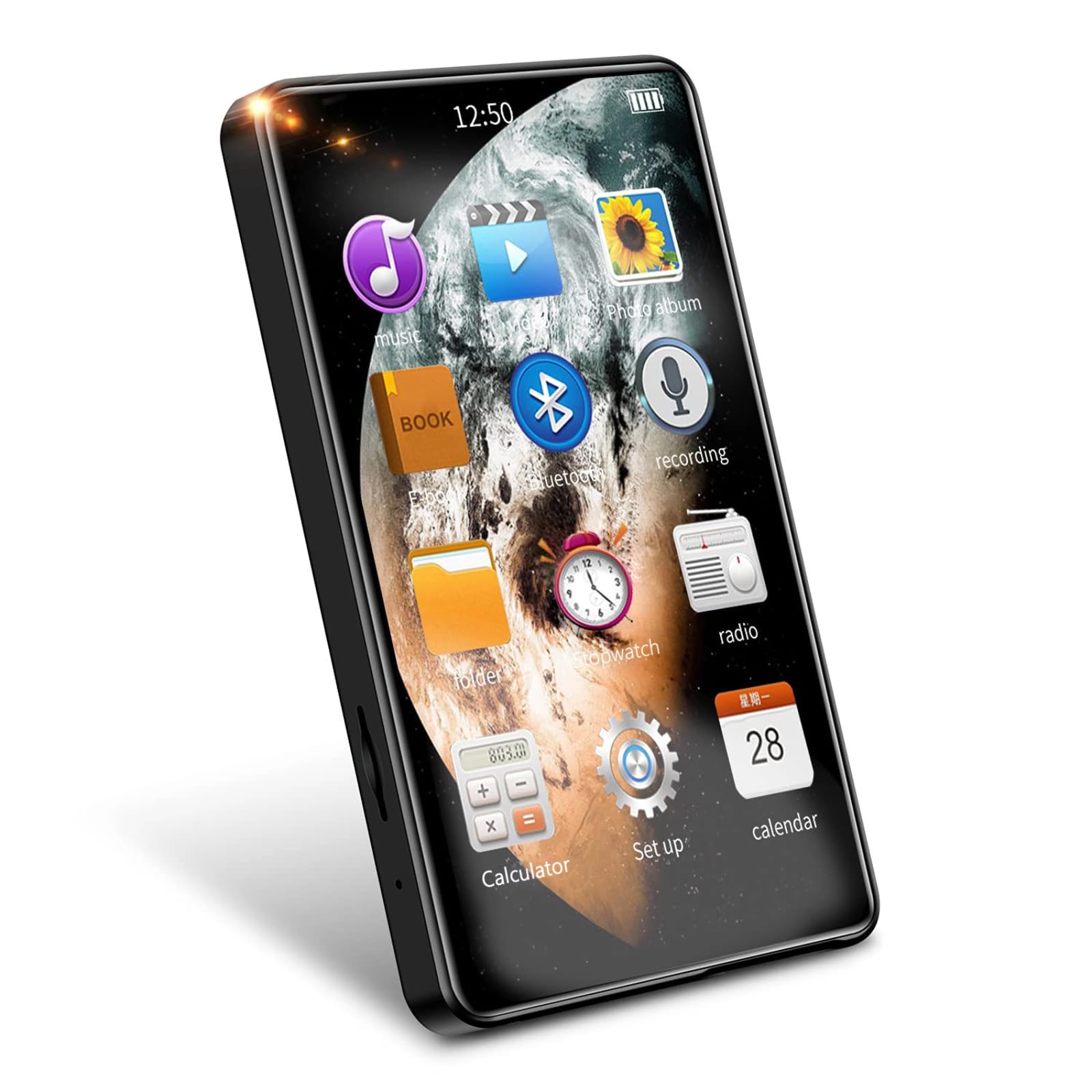 Foto 1 | Reproductor Mp3 Yoidesu X20 Bluetooth 4.0 4.0 Con Pantalla Táctil De 16 Gb - Venta Internacional.