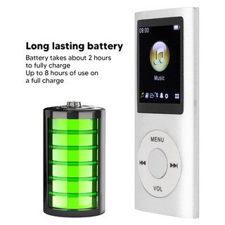 Foto 6 | Reproductor Mp3 Estink Mini Portable Lossless Sound 64gb Plateado - Venta Internacional.