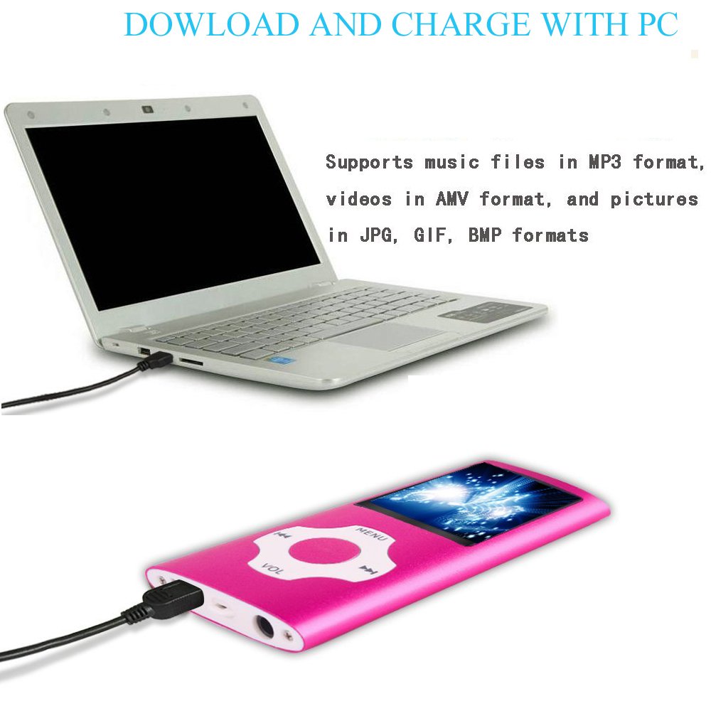 Foto 5 pulgar | Reproductor Mp3 Hotechs Con 32 Gb De Memoria Lcd Y Pantalla Fm De 1,82 Pulgadas - Venta Internacional.